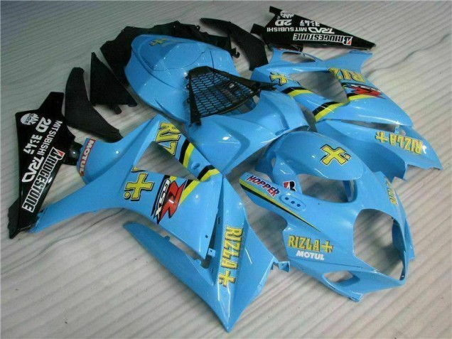 2007-2008 Blau Suzuki GSXR 1000 Motorrad Verkleidungen 2007-2008 Blau Suzuki GSXR 1000 Motorrad Verkleidungen