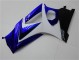 2007-2008 Blau Weiß Schwarz Suzuki GSXR 1000 Motorrad Verkleidung 2007-2008 Blau Weiß Schwarz Suzuki GSXR 1000 Motorrad Verkleidung