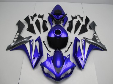2007-2008 Blau Weiß Yamaha YZF R1 Motorrad Verkleidung & Plastik