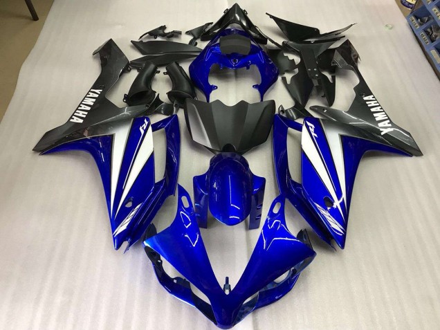2007-2008 Blau Weiß Yamaha YZF R1 Motorrad Vollverkleidung 2007-2008 Blau Weiß Yamaha YZF R1 Motorrad Vollverkleidung