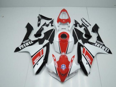 2007-2008 Fabrik Rot Weiß Yamaha YZF R1 Motorrad Verkleidung