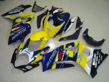 2007-2008 Gelb Corona Suzuki GSXR 1000 Motorrad Verkleidung
