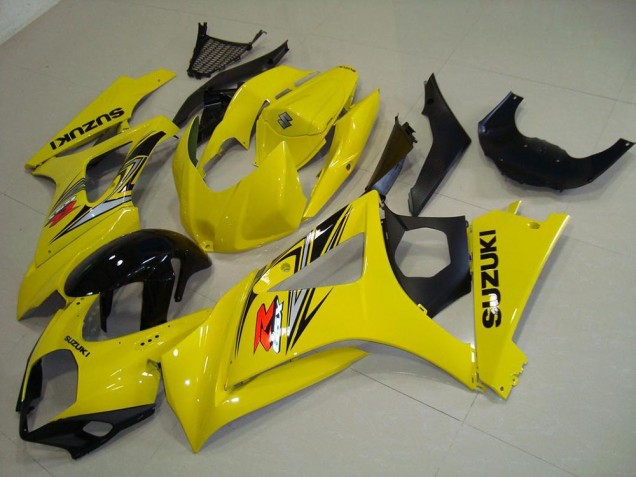2007-2008 Gelb Suzuki GSXR 1000 Motorrad Verkleidungen 2007-2008 Gelb Suzuki GSXR 1000 Motorrad Verkleidungen