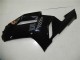 2007-2008 Glänzend Schwarz Kawasaki ZX6R Motorrad Verkleidungen