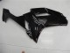 2007-2008 Glänzend Schwarz Kawasaki ZX6R Motorrad Verkleidungen