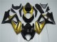 2007-2008 Gold Schwarz Suzuki GSXR 1000 Motorrad Verkleidungen 2007-2008 Gold Schwarz Suzuki GSXR 1000 Motorrad Verkleidungen