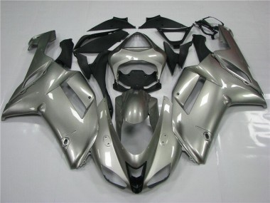 2007-2008 Grau Kawasaki ZX6R Motorrad Verkleidung