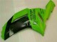 2007-2008 Grün Schwarzer Dunlop Kawasaki ZX6R Motorrad Verkleidung 2007-2008 Grün Schwarzer Dunlop Kawasaki ZX6R Motorrad Verkleidung
