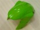 2007-2008 Grün Schwarzer Dunlop Kawasaki ZX6R Motorrad Verkleidung 2007-2008 Grün Schwarzer Dunlop Kawasaki ZX6R Motorrad Verkleidung