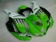 2007-2008 Grüner weißer Ninja Kawasaki ZX6R Motorrad Verkleidung 2007-2008 Grüner weißer Ninja Kawasaki ZX6R Motorrad Verkleidung