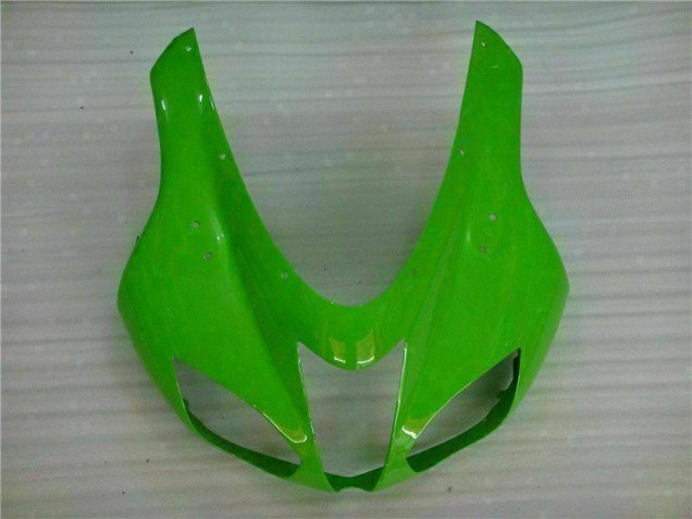 2007-2008 Grüner weißer Ninja Kawasaki ZX6R Motorrad Verkleidung 2007-2008 Grüner weißer Ninja Kawasaki ZX6R Motorrad Verkleidung