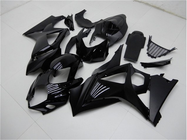 2007-2008 Matt schwarz glänzend Suzuki GSXR 1000 Motorrad Verkleidung 2007-2008 Matt schwarz glänzend Suzuki GSXR 1000 Motorrad Verkleidung