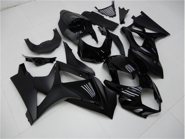 2007-2008 Matt schwarz glänzend Suzuki GSXR 1000 Motorrad Verkleidung 2007-2008 Matt schwarz glänzend Suzuki GSXR 1000 Motorrad Verkleidung