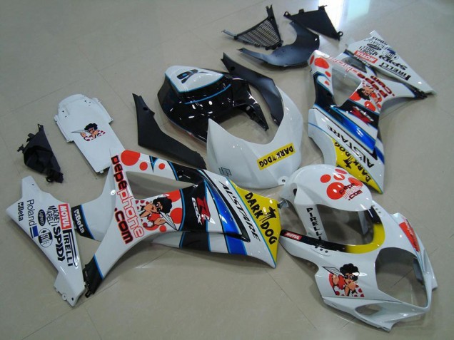 2007-2008 Pepe Phone Suzuki GSXR 1000 Motorrad Verkleidung 2007-2008 Pepe Phone Suzuki GSXR 1000 Motorrad Verkleidung