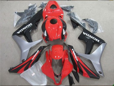 2007-2008 Rot Schwarz Honda CBR600RR Motorrad Vollverkleidung
