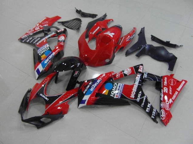 2007-2008 Rot Suzuki GSXR 1000 Motorrad Verkleidung 2007-2008 Rot Suzuki GSXR 1000 Motorrad Verkleidung