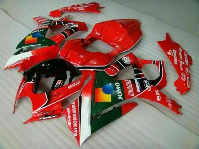 2007-2008 Rot Suzuki GSXR 1000 Motorrad Verkleidungen 2007-2008 Rot Suzuki GSXR 1000 Motorrad Verkleidungen