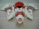 2007-2008 Rot Weiß Suzuki GSXR 1000 Motorrad Verkleidung 2007-2008 Rot Weiß Suzuki GSXR 1000 Motorrad Verkleidung