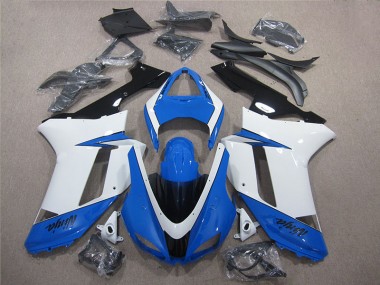 2007-2008 Schwarz Kawasaki ZX6R Motorrad Verkleidung