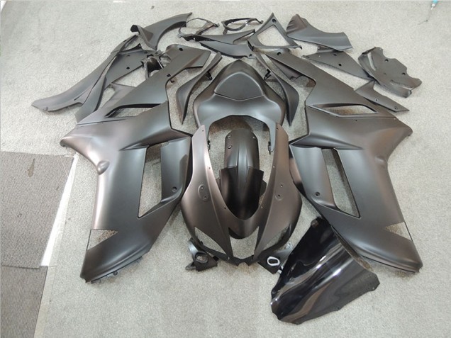 2007-2008 Schwarz Kawasaki ZX6R Motorrad Verkleidung & Plastik 2007-2008 Schwarz Kawasaki ZX6R Motorrad Verkleidung & Plastik