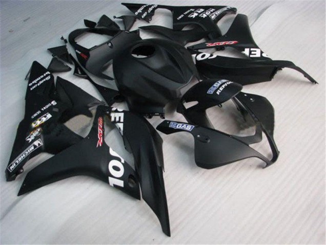 2007-2008 Schwarz Repsol Honda CBR600RR Motorrad Verkleidung 2007-2008 Schwarz Repsol Honda CBR600RR Motorrad Verkleidung