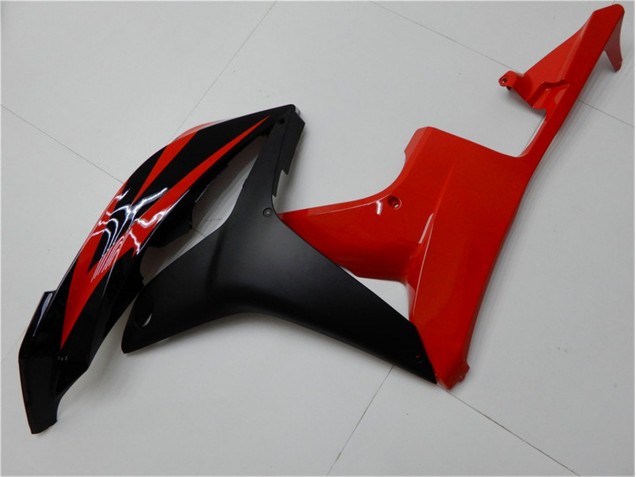 2007-2008 Schwarz Rot Honda CBR600RR Motorrad Vollverkleidung 2007-2008 Schwarz Rot Honda CBR600RR Motorrad Vollverkleidung
