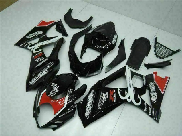 2007-2008 Schwarz Suzuki GSXR 1000 Motorrad Verkleidung 2007-2008 Schwarz Suzuki GSXR 1000 Motorrad Verkleidung
