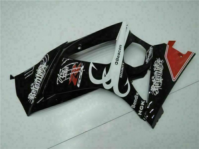 2007-2008 Schwarz Suzuki GSXR 1000 Motorrad Verkleidung 2007-2008 Schwarz Suzuki GSXR 1000 Motorrad Verkleidung