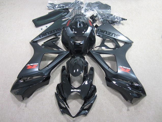 2007-2008 Schwarz Suzuki GSXR 1000 Motorrad Verkleidungen 2007-2008 Schwarz Suzuki GSXR 1000 Motorrad Verkleidungen