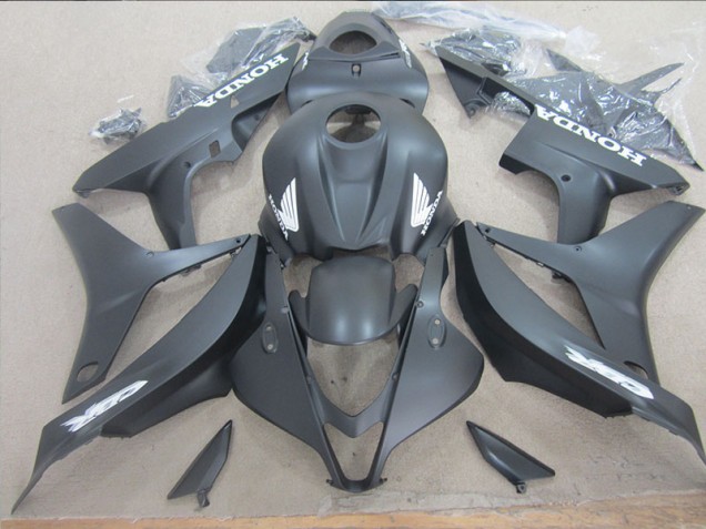 2007-2008 Schwarz Weiß Aufkleber Honda CBR600RR Motorrad Verkleidung 2007-2008 Schwarz Weiß Aufkleber Honda CBR600RR Motorrad Verkleidung