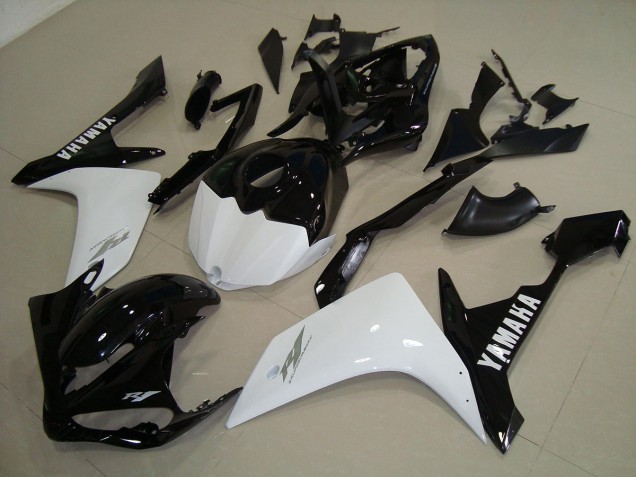 2007-2008 Schwarz Weiß Gold Yamaha YZF R1 Motorrad Verkleidung 2007-2008 Schwarz Weiß Gold Yamaha YZF R1 Motorrad Verkleidung