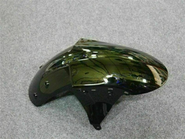 2007-2008 Schwarz rote Flamme Kawasaki ZX6R Motorrad Verkleidung 2007-2008 Schwarz rote Flamme Kawasaki ZX6R Motorrad Verkleidung