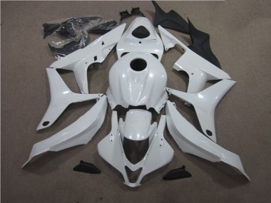 2007-2008 Weiß Honda CBR600RR Motorrad Verkleidung