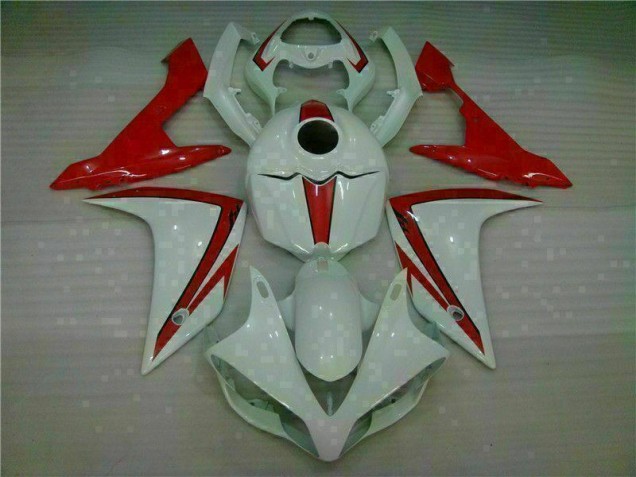 2007-2008 Weiß Rot Yamaha YZF R1 Motorrad Verkleidung 2007-2008 Weiß Rot Yamaha YZF R1 Motorrad Verkleidung