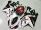 2007-2008 Weiß Schwarz Rot Kawasaki ZX6R Motorrad Verkleidung 2007-2008 Weiß Schwarz Rot Kawasaki ZX6R Motorrad Verkleidung