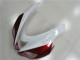 2007-2008 Weiß Schwarz Rot Kawasaki ZX6R Motorrad Verkleidung 2007-2008 Weiß Schwarz Rot Kawasaki ZX6R Motorrad Verkleidung