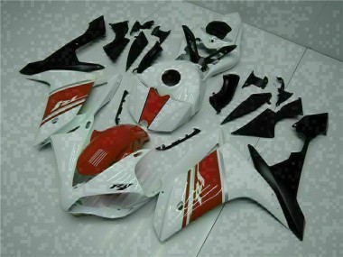 2007-2008 Weiß Yamaha YZF R1 Motorrad Verkleidung