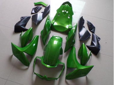 2007-2009 Grün Kawasaki Z1000 Motorrad Verkleidungen