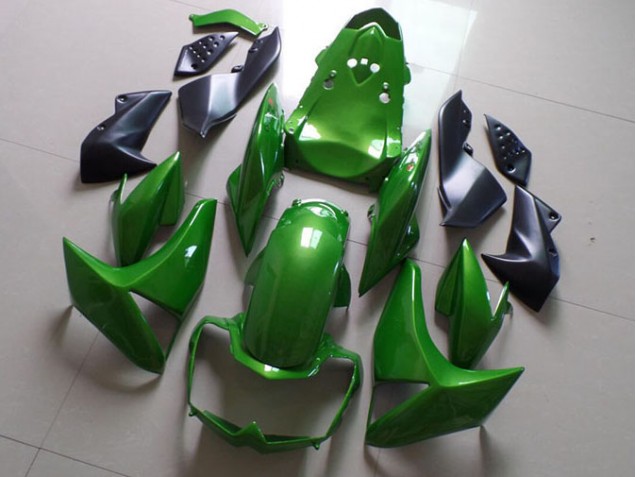 2007-2009 Grün Kawasaki Z1000 Motorrad Verkleidungen 2007-2009 Grün Kawasaki Z1000 Motorrad Verkleidungen