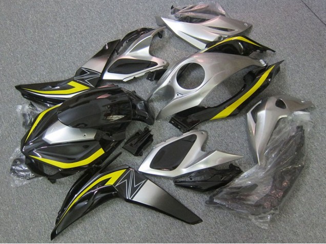 2007-2009 Schwarz Kawasaki Z1000 Motorrad Verkleidung