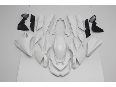 2007-2009 Weiß Kawasaki Z1000 Motorrad Vollverkleidung