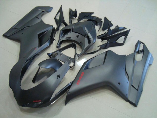 2007-2014 Matt Schwarz Ducati 848 1098 1198 Motorrad Verkleidung 2007-2014 Matt Schwarz Ducati 848 1098 1198 Motorrad Verkleidung