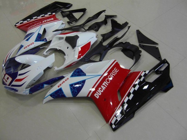 2007-2014 Stern Ducati 848 1098 1198 Motorrad Verkleidung 2007-2014 Stern Ducati 848 1098 1198 Motorrad Verkleidung