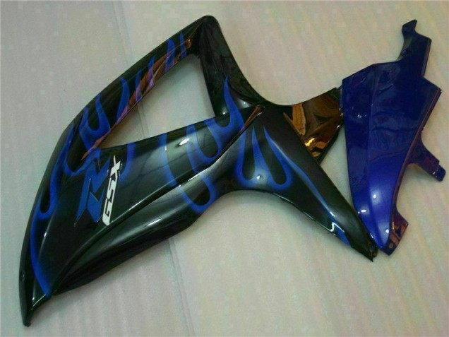 2008-2010 Blau Schwarz Suzuki GSXR 600/750 Motorrad Verkleidung 2008-2010 Blau Schwarz Suzuki GSXR 600/750 Motorrad Verkleidung