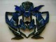 2008-2010 Blau Schwarz Suzuki GSXR 600/750 Motorrad Verkleidung 2008-2010 Blau Schwarz Suzuki GSXR 600/750 Motorrad Verkleidung