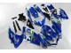 2008-2010 Blau Weiß Grün Suzuki GSXR 600/750 Motorrad Verkleidung 2008-2010 Blau Weiß Grün Suzuki GSXR 600/750 Motorrad Verkleidung