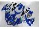 2008-2010 Blau Weiß Grün Suzuki GSXR 600/750 Motorrad Verkleidung 2008-2010 Blau Weiß Grün Suzuki GSXR 600/750 Motorrad Verkleidung