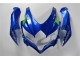2008-2010 Blau Weiß Grün Suzuki GSXR 600/750 Motorrad Verkleidung 2008-2010 Blau Weiß Grün Suzuki GSXR 600/750 Motorrad Verkleidung