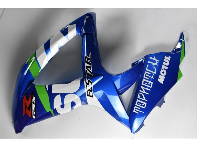2008-2010 Blau Weiß Grün Suzuki GSXR 600/750 Motorrad Verkleidung 2008-2010 Blau Weiß Grün Suzuki GSXR 600/750 Motorrad Verkleidung