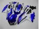 2008-2010 Blau Weiß Suzuki GSXR 600/750 Motorrad Verkleidung Komplett Sets 2008-2010 Blau Weiß Suzuki GSXR 600/750 Motorrad Verkleidung Komplett Sets